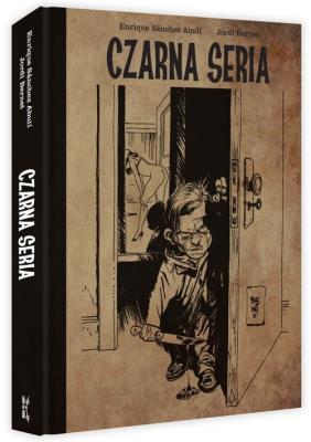 Czarna seria. Autor: Abuli Enrique Sanchez. SmakLiter.pl Okładka książki Czarna seria