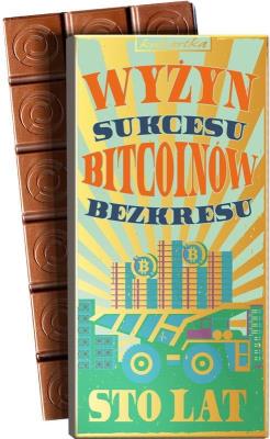Opakowanie Czekolada CZK-340 Urodziny (bitcoiny)