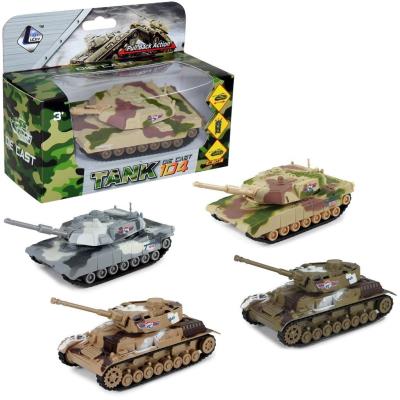 Opakowanie Czołg metalowy napęd pull back MIX