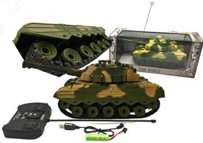 Opakowanie Czołg R/C ze światłem i dźwiękiem zielony