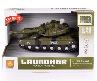 Opakowanie Czołg wóz militarny światło i dźwięk