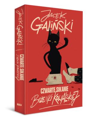 Czwarte sikanie Bożenki Kowalskiej. Autor: Jacek Galiński. SmakLiter.pl Okładka książki Czwarte sikanie Bożenki Kowalskiej