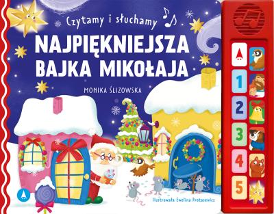 Okładka książki Czytamy i słuchamy. Najpiękniejsza bajka Mikołaja