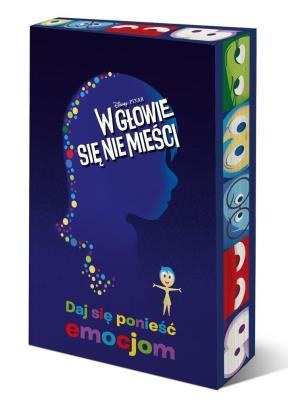 Daj się ponieść emocjom. Disney Pixar W głowie się nie mieści. Autor: Elise Allen. SmakLiter.pl Okładka książki Daj się ponieść emocjom. Disney Pixar W głowie się nie mieści