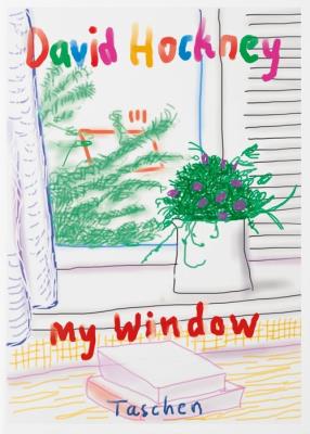 David Hockney. My Window wer. angielska. Autor: Hockney David. SmakLiter.pl Okładka książki David Hockney. My Window wer. angielska