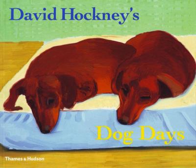 Okładka książki David Hockney's Dog Days wer. angielska
