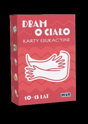 Okładka książki Dbam o Ciało karty edukacyjne