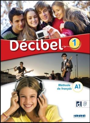 Okładka książki Decibel 1 podręcznik + aplikacja didierfleapp