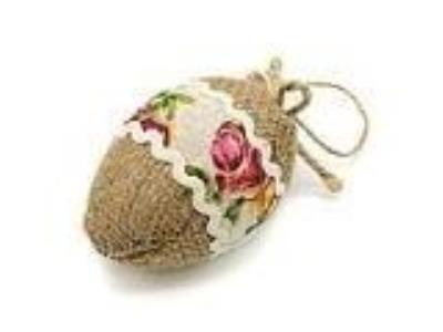 Opakowanie Dekoracja Pisanka z juty