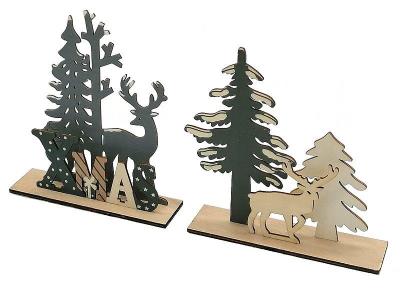 Dekoracja świąteczna drewniana MIX. Wydawca: ADAR. SmakLiter.pl Opakowanie Dekoracja świąteczna drewniana MIX