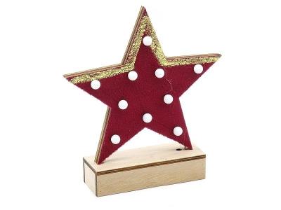 Opakowanie Dekoracja świateczna Gwizadka z podstawką