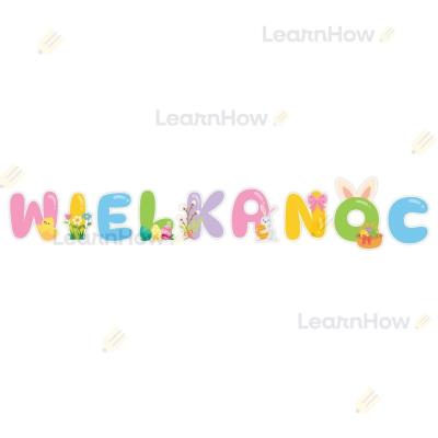 Dekoracja wielkanocna 9el. Wydawca: LearnHow. SmakLiter.pl Opakowanie Dekoracja wielkanocna 9el