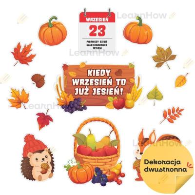 Opakowanie Dekoracje jesienne - Kiedy wrzesień to już jesień