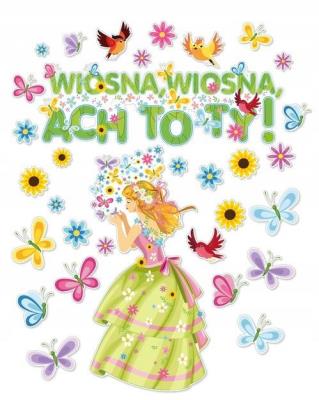 Opakowanie Dekoracje okienne - Pani Wiosna 32el