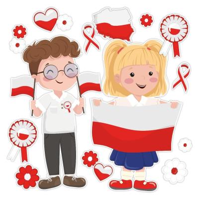 Opakowanie Dekoracje patriotyczne - Patriotyczne dzieci XL