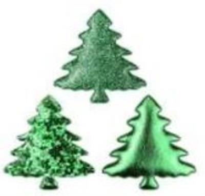 Dekoracje samoprzylepne choinki 12szt. Wydawca: Titanum. SmakLiter.pl Opakowanie Dekoracje samoprzylepne choinki 12szt