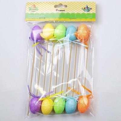 Opakowanie Dekoracje styropianowe jajka na piku 10szt