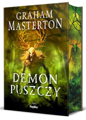 Okładka książki Demon puszczy (ilustrowane brzegi)