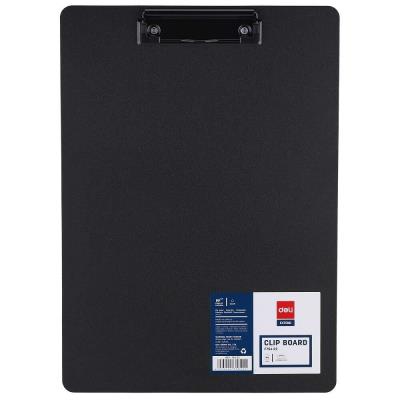 Opakowanie Deska z klipem A4 PP czarna DELI