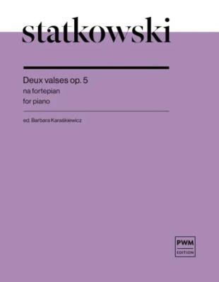 Okładka książki Deux valses op. 5