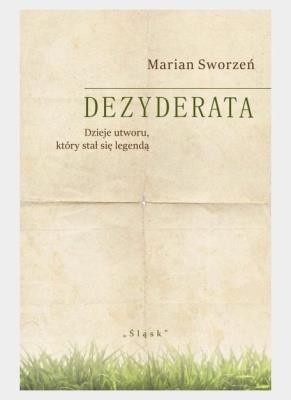 Okładka książki Dezyderata. Dzieje utworu, który stał się legendą