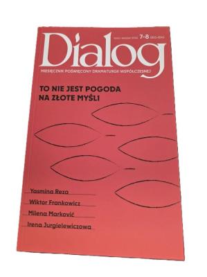 Okładka książki Dialog 7-8/2026
