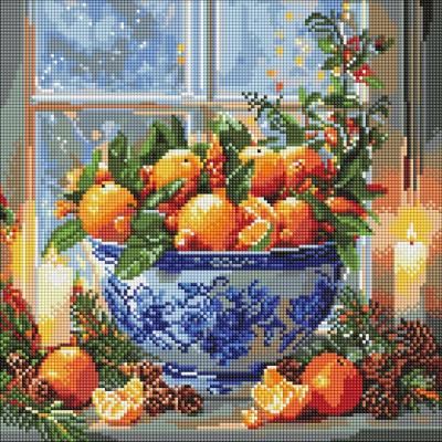 Opakowanie Diamentowa mozaika - Cytrusy w wazonie 40x40cm