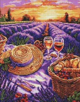 Opakowanie Diamentowa mozaika - Fioletowy horyzont 40x50cm