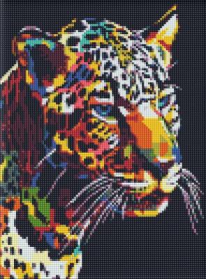 Opakowanie Diamentowa mozaika - Jaguar pop-art 3040cm