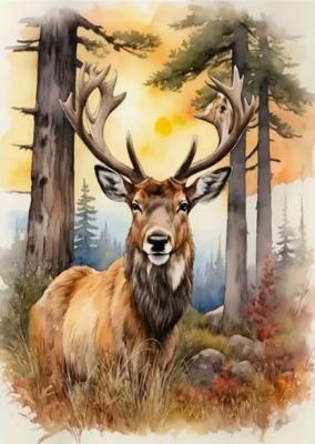 Opakowanie Diamentowa Mozaika Jeleń NO-2001706