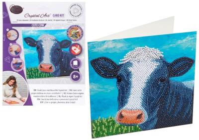 Opakowanie Diamentowa mozaika Krowa 18x18cm