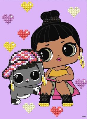 Opakowanie Diamentowa mozaika - LOL Honey Bun 15x20cm