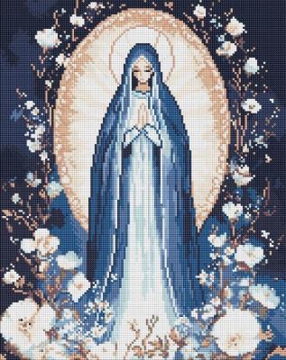 Opakowanie Diamentowa mozaika - Niepokalana Dziewica 40x50cm