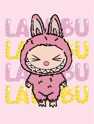 Opakowanie Diamentowa mozaika - Ona Labubu 15x20cm