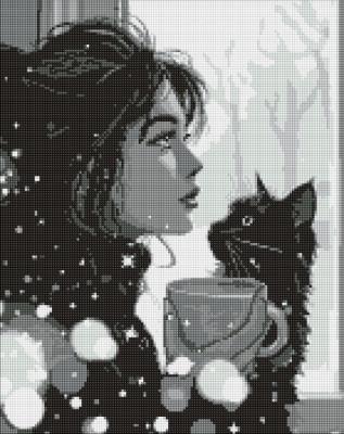 Opakowanie Diamentowa mozaika - Poranna cisza 40x50cm