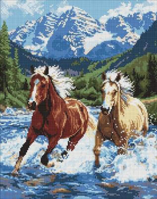 Opakowanie Diamentowa mozaika - Siła w ruchu 40x50cm