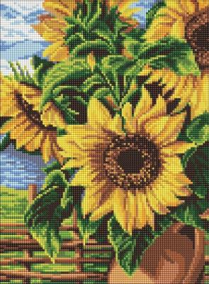 Opakowanie Diamentowa mozaika - Słoneczniki 30x40cm