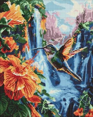 Opakowanie Diamentowa mozaika - Tropikalny ptak 40x50cm