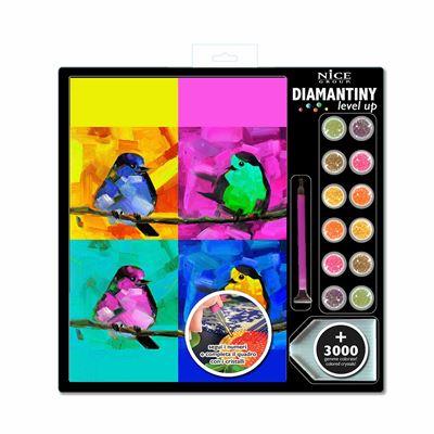 Opakowanie Diamentowa mozaika Wróble