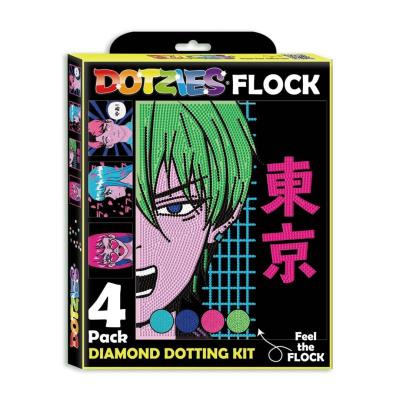 Opakowanie Diamond Dotz - Adults Flocked Neon Anime