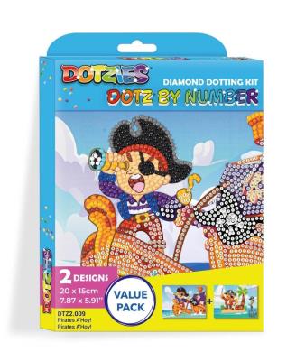 Opakowanie Diamond Dotz - Dotz By Number A Hoy Pirates