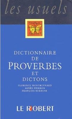 Okładka książki Dictionnaire poche de proverbes et dictons