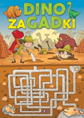 DINO zaGADki - uszkodzone. Autor: Opracowanie zbiorowe. SmakLiter.pl Okładka książki DINO zaGADki - uszkodzone