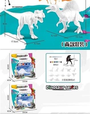 Opakowanie Dinozaur do malowania MIX