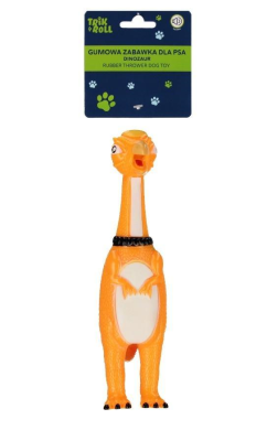 Opakowanie Dinozaur gumowy dla Psa dźwięk