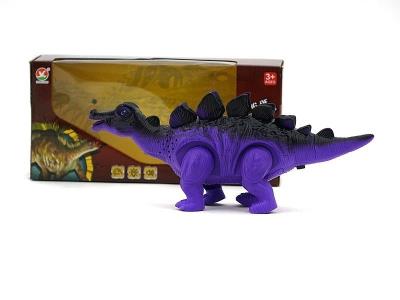 Opakowanie Dinozaur na baterie ruchomy światło dźwięk MIX