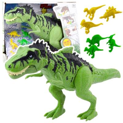 Opakowanie Dinozaur z małymi figurkami ruchomy i z dźwiękiem