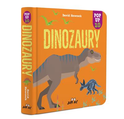 Dinozaury. Autor: Hawcock David. SmakLiter.pl Okładka książki Dinozaury