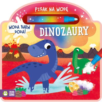 Okładka książki Dinozaury. Pisak na wodę