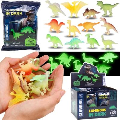 Opakowanie Dinozaury świecące w ciemnościach 6szt
